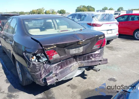 2004 Lexus Es 330 from USA, damaged, VIN JTHBA30G345021257